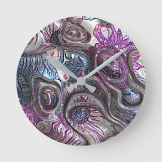 3d twist 01 round clock