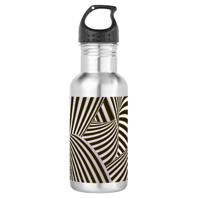 3D Twists Water Bottle (Front)