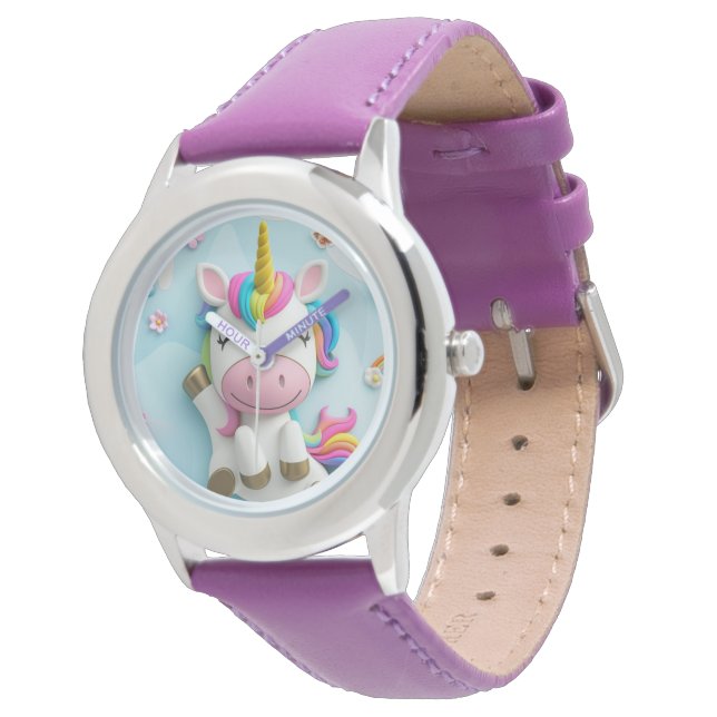 3D Unicorn Kids Watch (Angled)