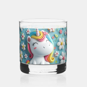 3D Unicorn Water Glass for kids