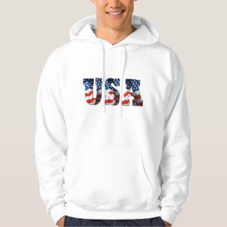3D USA FLAG Patriotic Retro Hoodie Sweatshirt