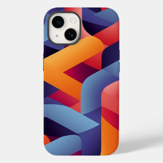 3D Vibrant Geometric Pattern 2  Case-Mate iPhone 14 Case