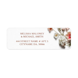 3D Wildflowers Wedding