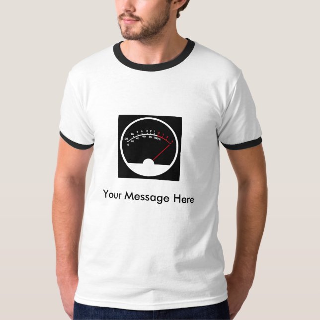 +3db Metre Shirt with message (Front)