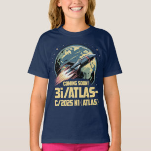 3I/Atlas C/2025 N1 Alien Comet Arrival 2025 Coming T-Shirt