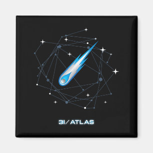 3i Atlas Interstellar Comet 2025 Space Astronomy Magnet