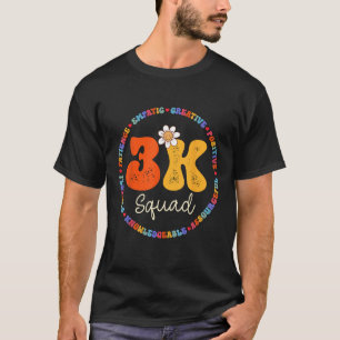 3K Squad Team Crew Teacher Kindergarten Kinder Ele T-Shirt