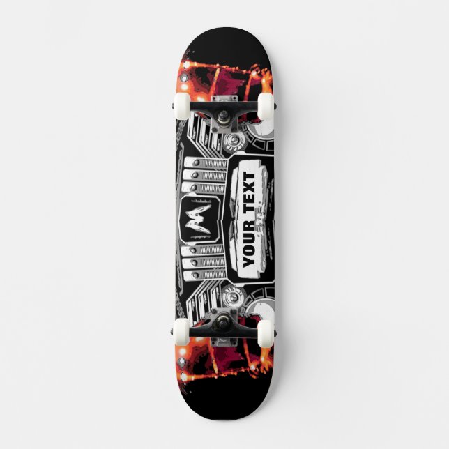 ~3poP ART~ SKATE DECK, CUSTOMIZE IT! Skateboard (Front)
