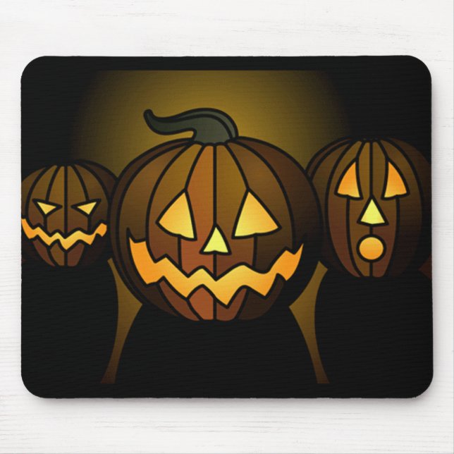 3pumpkins pad mouse mat (Front)