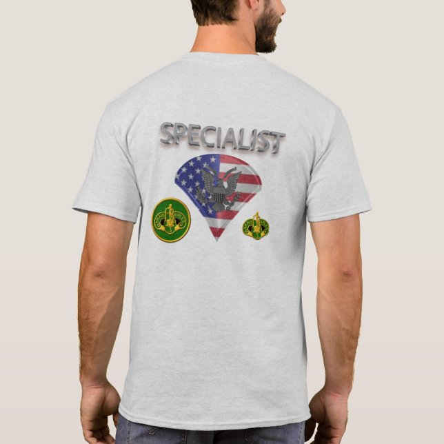 3rd Armored Cavalry Regiment Specialist T-Shirt (Back)