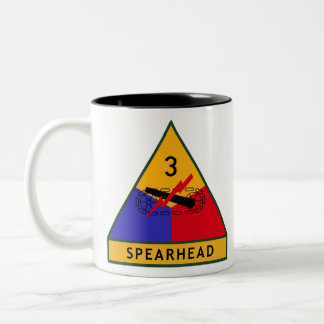 3rd Armored Division Two-Tone Coffee Mug