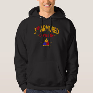3rd Armored Division - US Military Hoodie