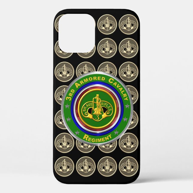 3rd Armoured Cavalry Regiment  Case-Mate iPhone Case (Back)