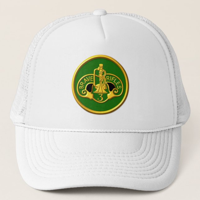 3rd Armoured Cavalry Regiment  Trucker Hat (Front)