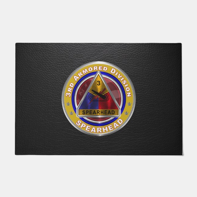3rd Armoured Division Doormat (Front)