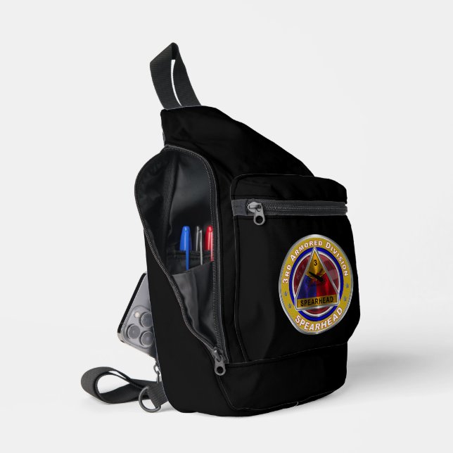 3rd Armoured Division Sling Bag (Open)