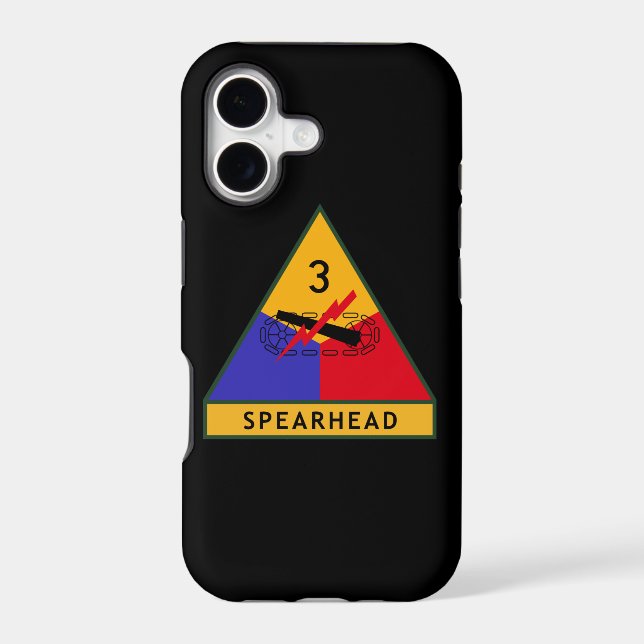 3rd Armoured Division "Spearhead" Black (Back)