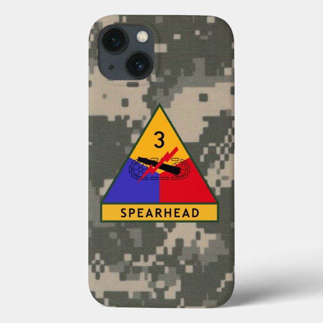 3rd Armoured Division "Spearhead" Digital Camo Case-Mate iPhone Case (Back)