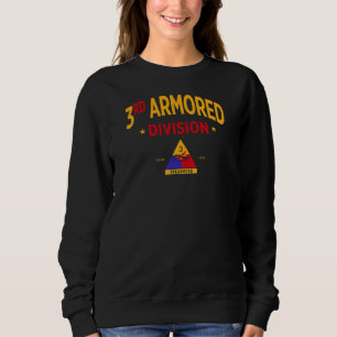 3rd Armoured Division - US Military Women Sweatshirt