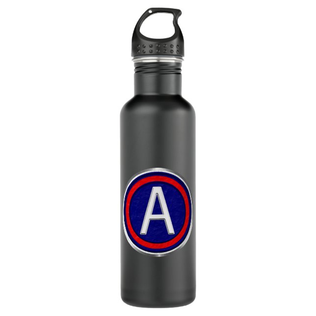 3rd Army ARCENT   710 Ml Water Bottle (Front)