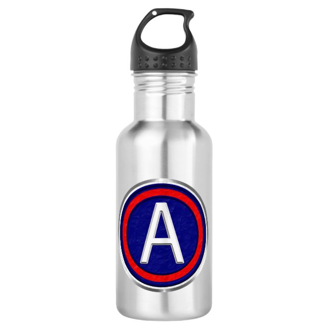 3rd Army ARCENT   710 Ml Water Bottle (Front)