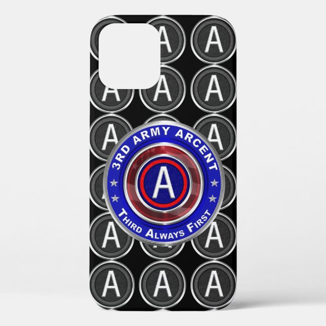 3rd Army ARCENT  Case-Mate iPhone Case (Back)
