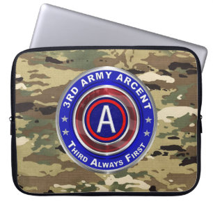 3rd Army ARCENT Laptop Sleeve