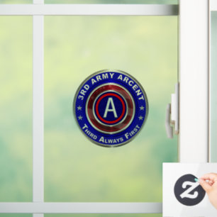 3rd Army ARCENT Window Cling