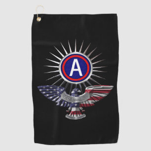 3rd Army Customised Customised Eagle Golf Towel