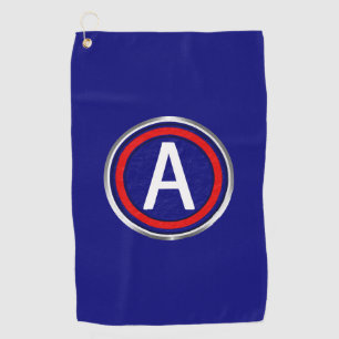 3rd Army Customised Patch Golf Towel