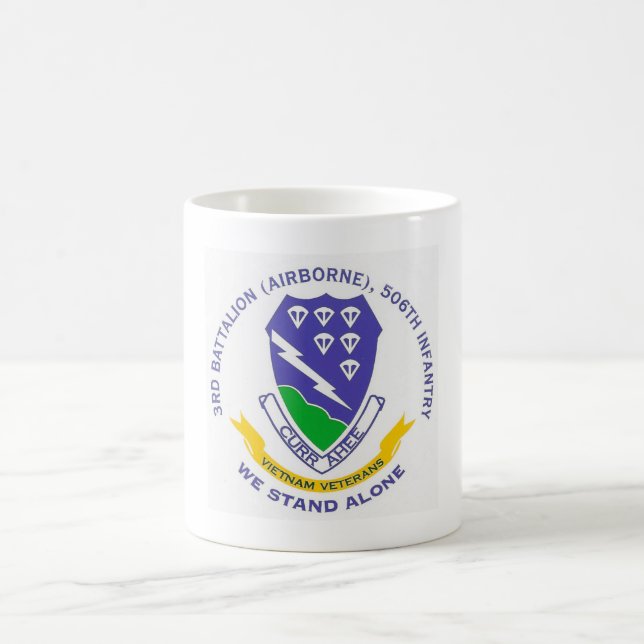 3rd Battalion, 506th Inf "Currahees" - Cup (Center)