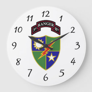 3rd Battalion - 75th Ranger Regiment - Wall Clock