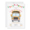 3rd Birthday Bus Party Invitation