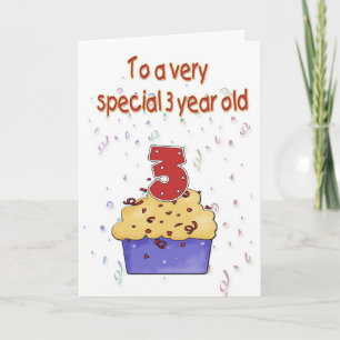 3rd Birthday Card