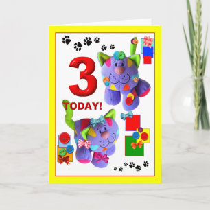 3rd. Birthday Card