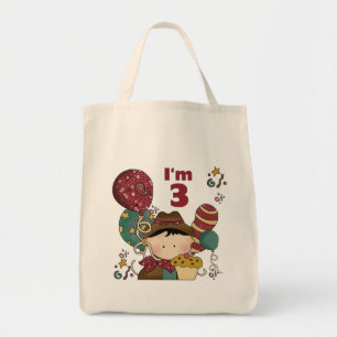 3rd Birthday Cowboy T-shirts and Gifts Tote Bag