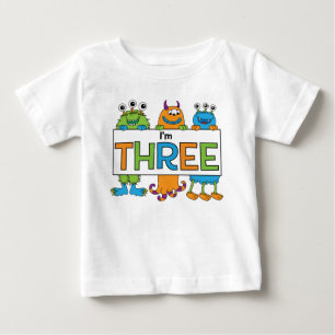 3rd Birthday Monster Tee