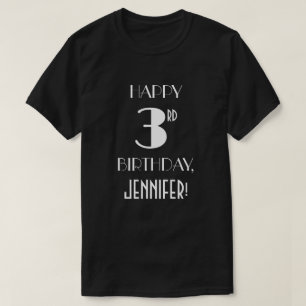 3rd Birthday Party - Art Deco Inspired Look Shirt
