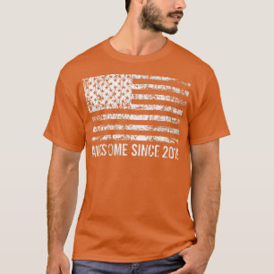 3rd birthday, vintage usa , Awesome since 2019 T-Shirt