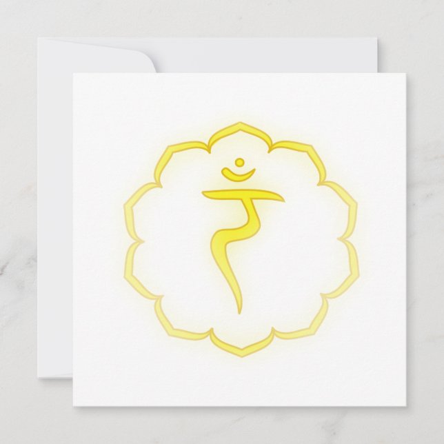 3rd Chakra - Invitation (Front)