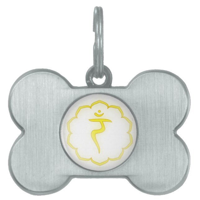 3rd Chakra - Pet Name Tag (Front)