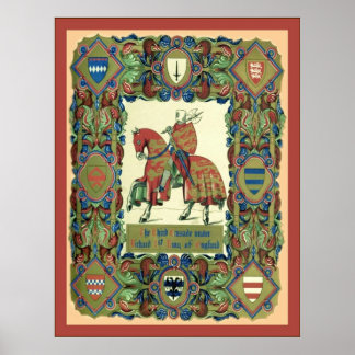 3rd Crusade ~ Knights Templar Poster