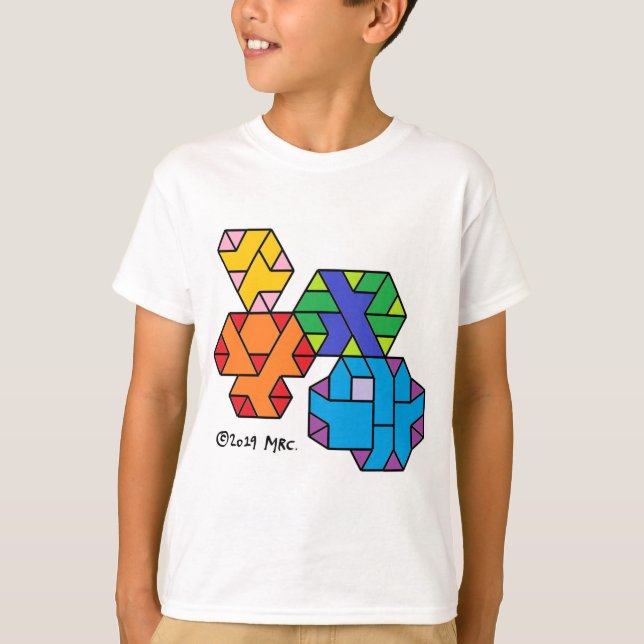 3rd Degree Vertices Geek Shirt Kids (Front)
