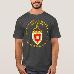 3rd Engineer Bn Beavers Fort Stewart Georgia T-Shirt