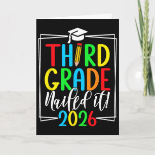 3rd Grade 2026 Third Grade Graduation _1 Card