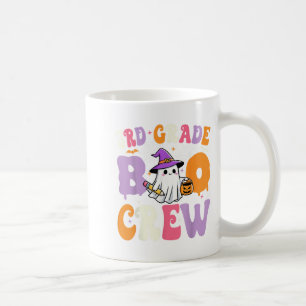 3rd Grade Boo Crew Spooky Third Grade Halloween Te Coffee Mug