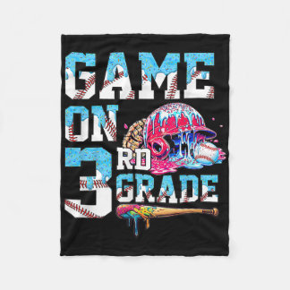3rd Grade Ck To School Sell Drip Ice Cream Game On Fleece Blanket