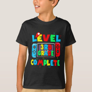 3rd Grade Complete Last Day Of School Video Game 1 T-Shirt