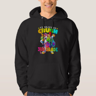 3rd Grade Dabbing Unicorn Back To School Girls Hoodie