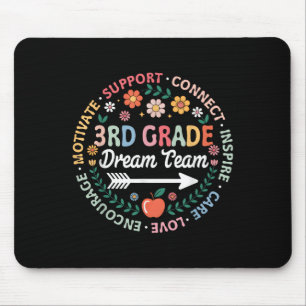3rd Grade Dream Team Back To School Teacher Care L Mouse Mat